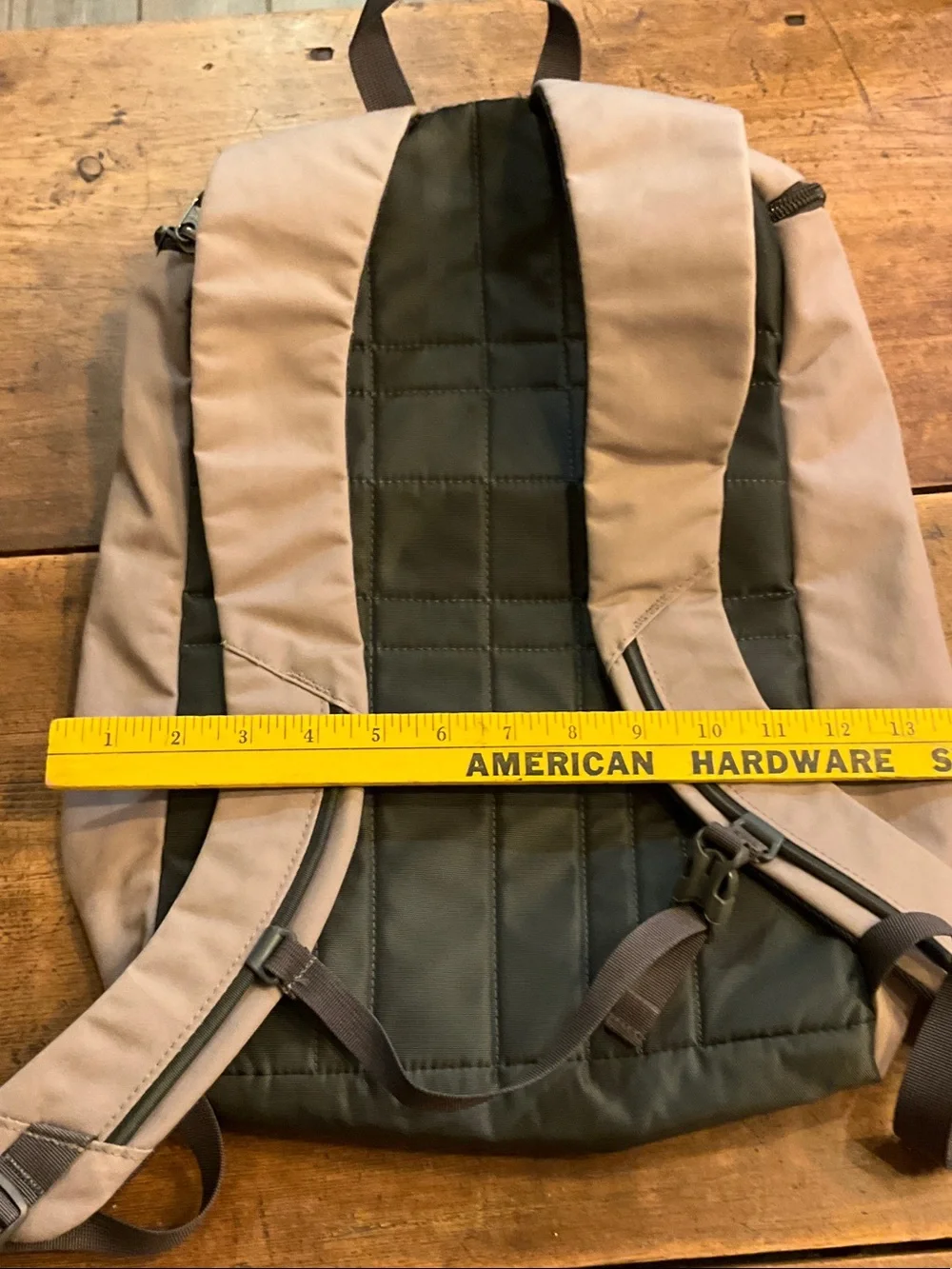 COTOPAXI Boma 13 light gray backpack with blue embroidery